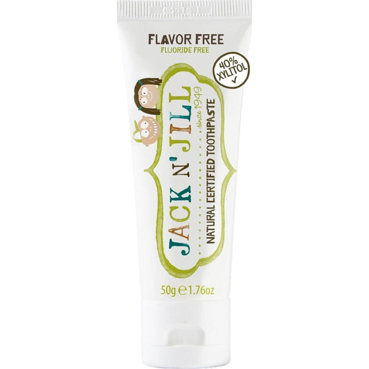 Jack N' Jill Natural Toothpaste Flavour Free 50g | Aster & Ruby