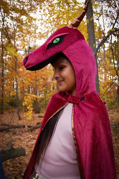 Burgundy & Copper Starry Night Dragon
