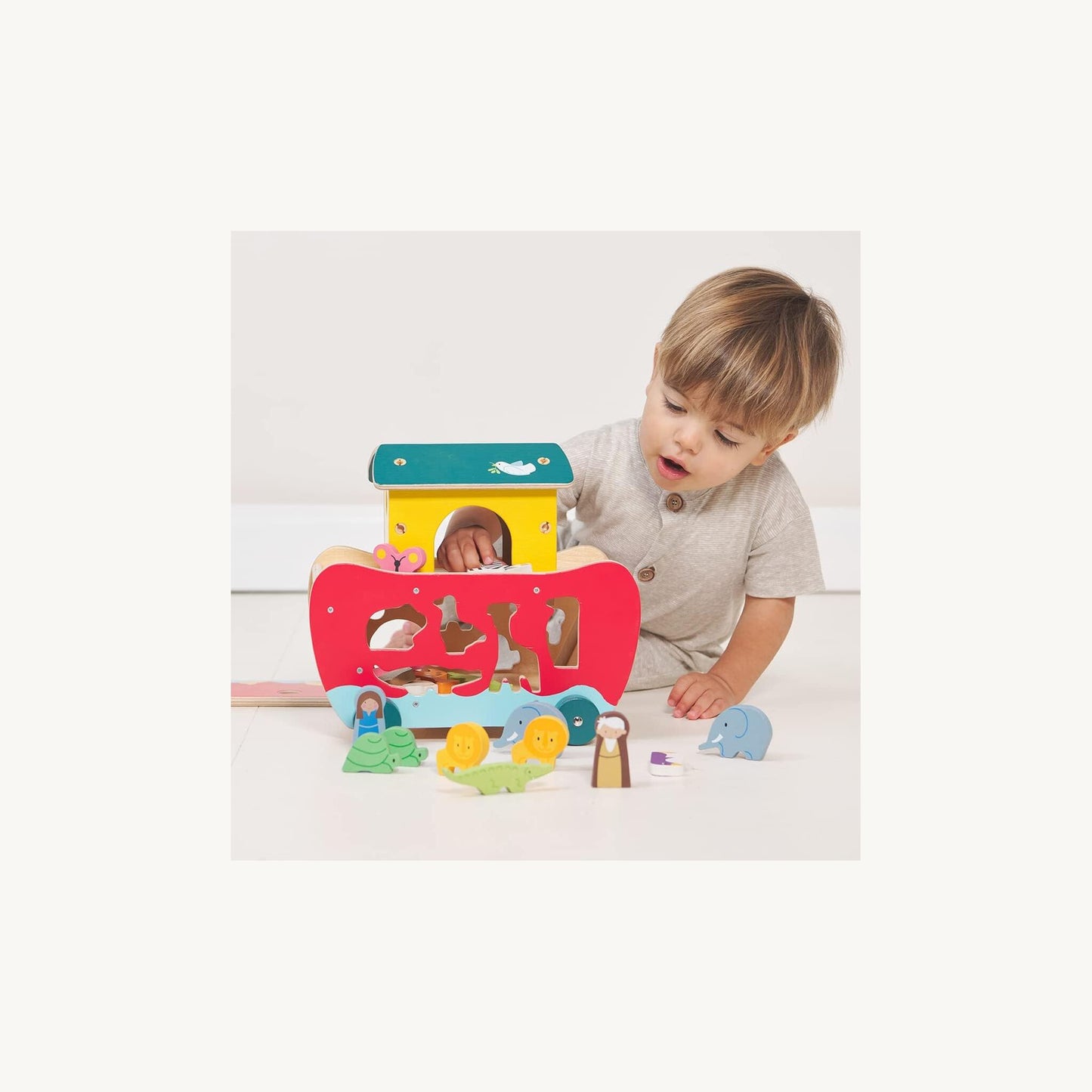 Tender Leaf Toys Noah's Shape Sorter Ark | Aster & Ruby