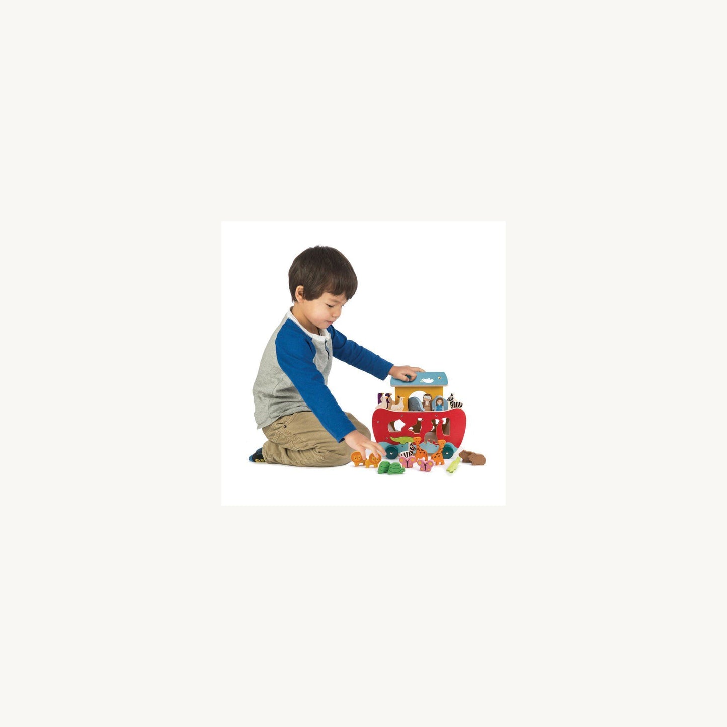 Tender Leaf Toys Noah's Shape Sorter Ark | Aster & Ruby