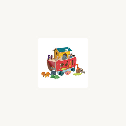 Tender Leaf Toys Noah's Shape Sorter Ark | Aster & Ruby