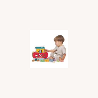 Tender Leaf Toys Noah's Shape Sorter Ark | Aster & Ruby