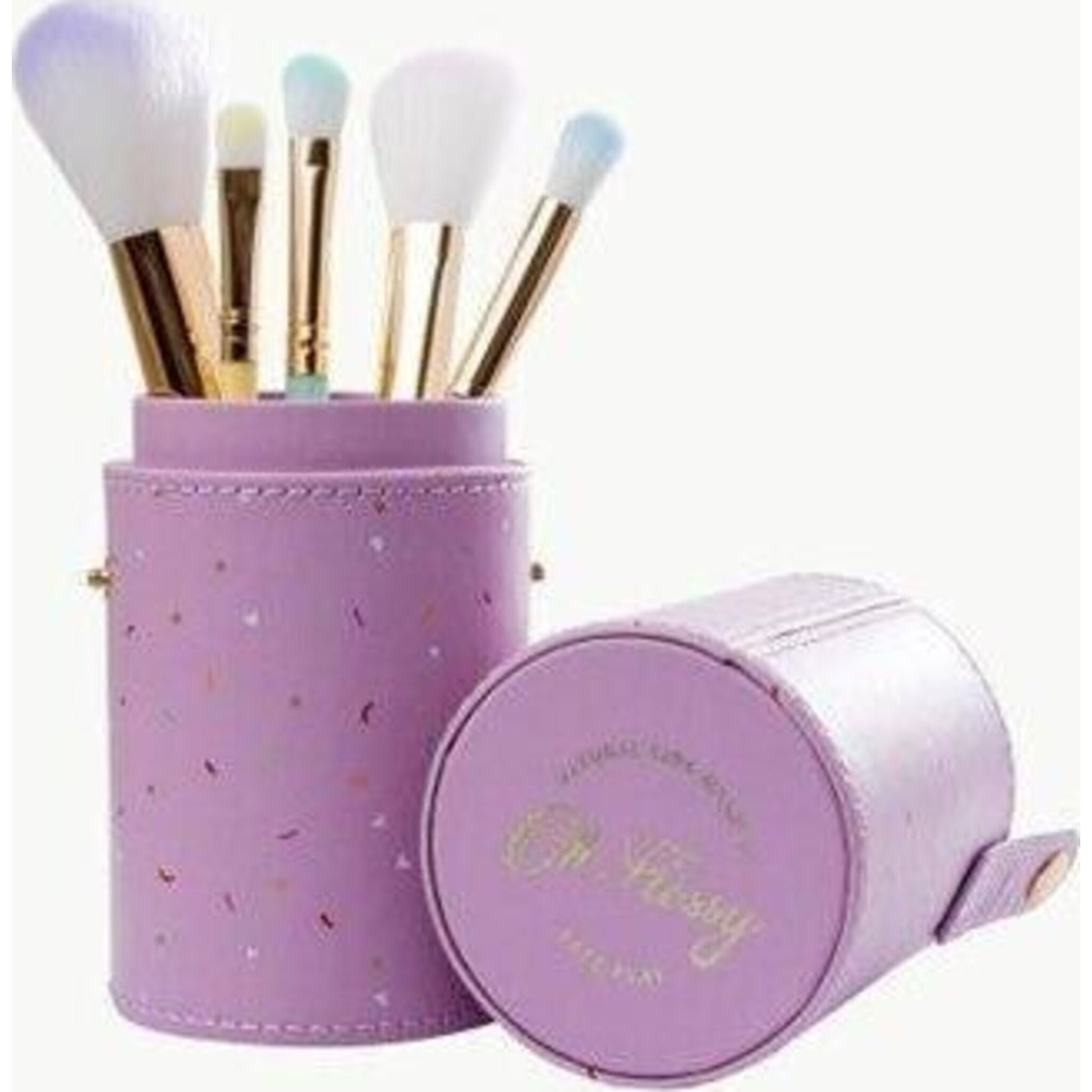 Oh Flossy 5-Piece Rainbow Makeup Brush Set | Aster & Ruby