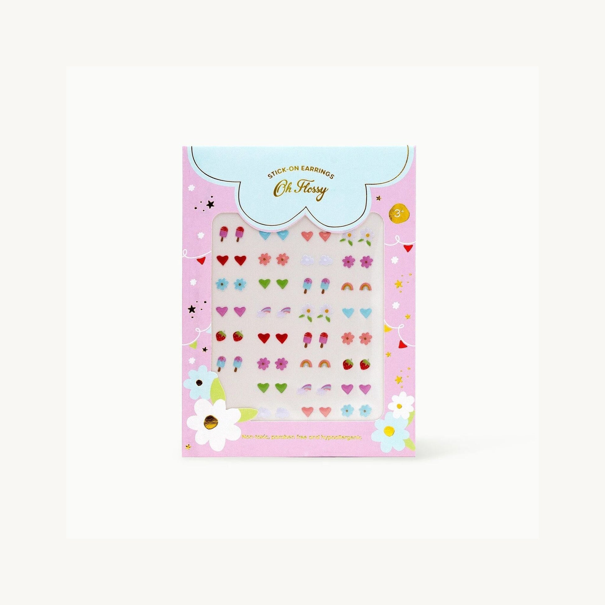 Oh Flossy Kids Stick-On Earrings | Aster & Ruby