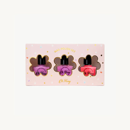 Oh Flossy Nail Polish Set - Pink Pamper | Aster & Ruby