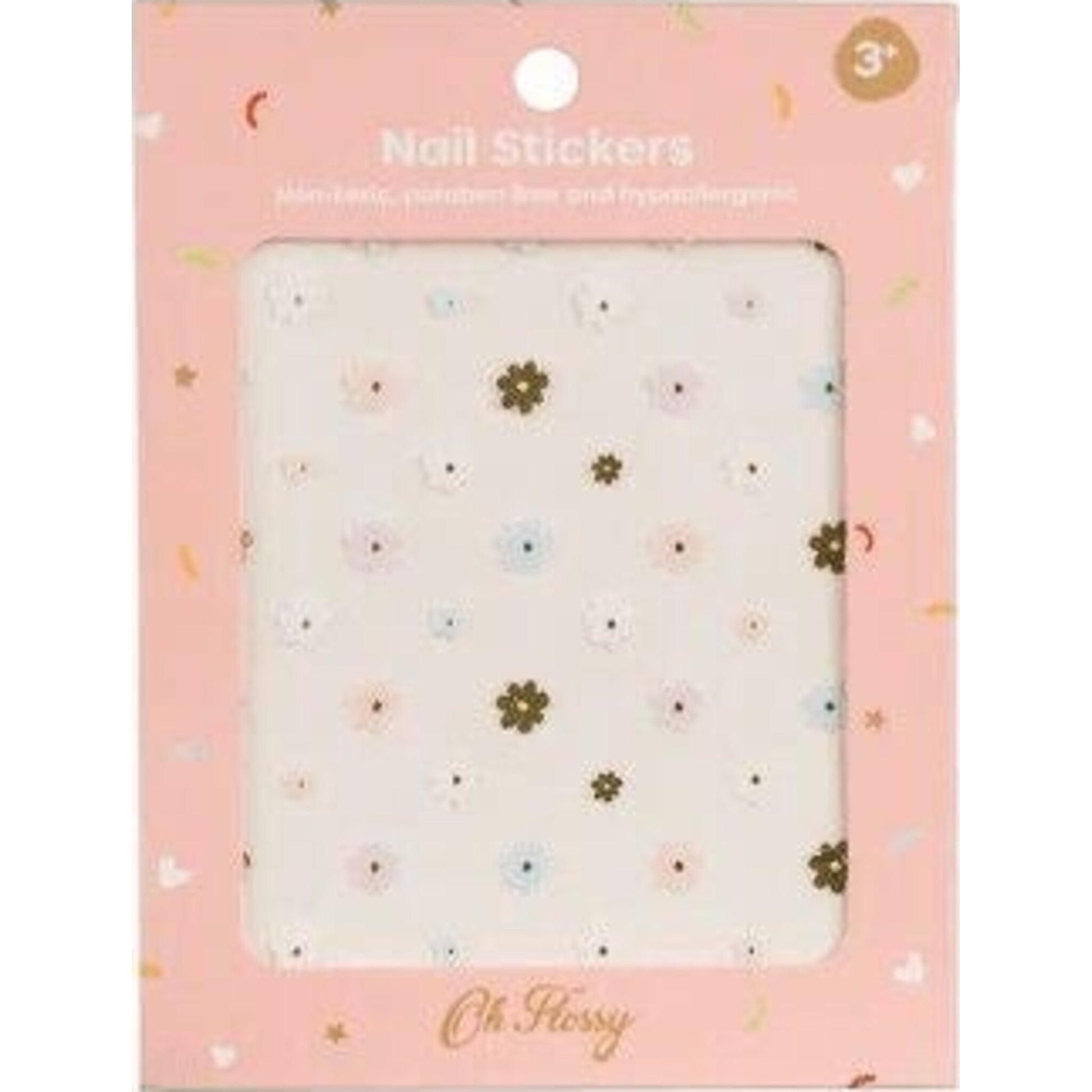 Oh Flossy Nail Stickers Flowers | Aster & Ruby