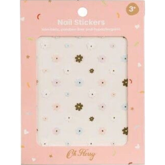 Oh Flossy Nail Stickers Flowers | Aster & Ruby