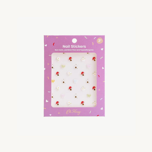 Oh Flossy Nail Stickers Magic Garden | Aster & Ruby