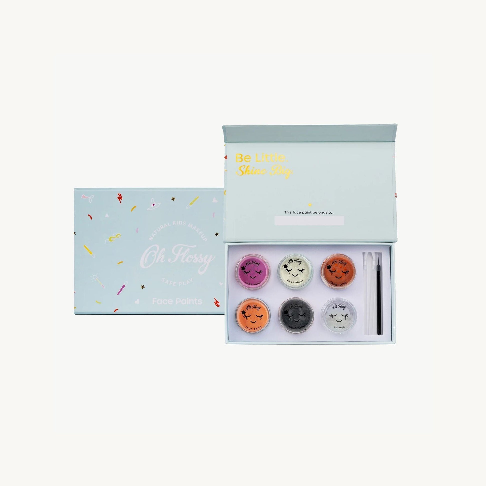 Oh Flossy Wild Wonders Kids Face Paint Set | Aster & Ruby
