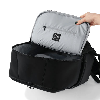 Multitasker Nappy Backpack Black Neoprene