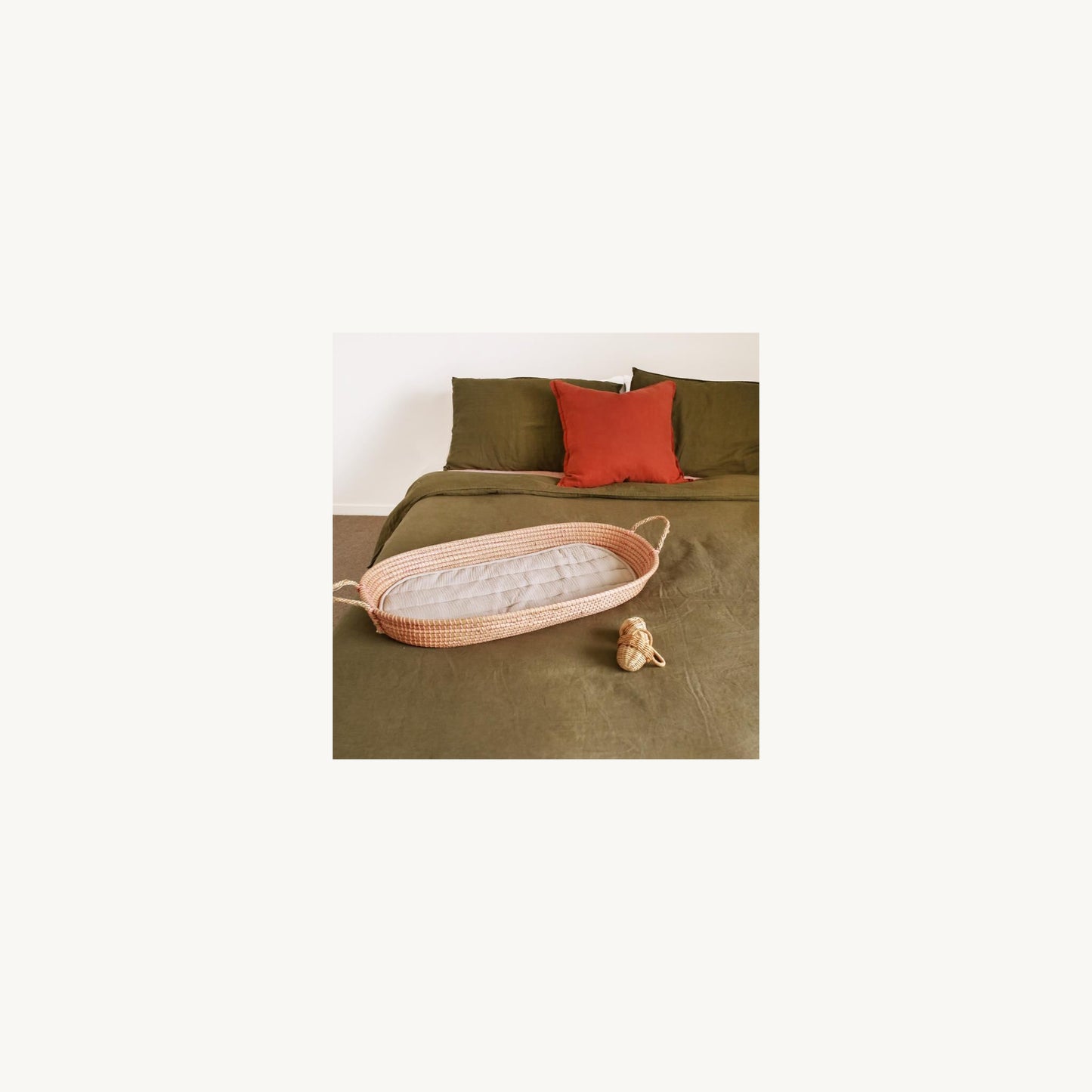 Olli Ella Reva Changing Basket | Aster & Ruby