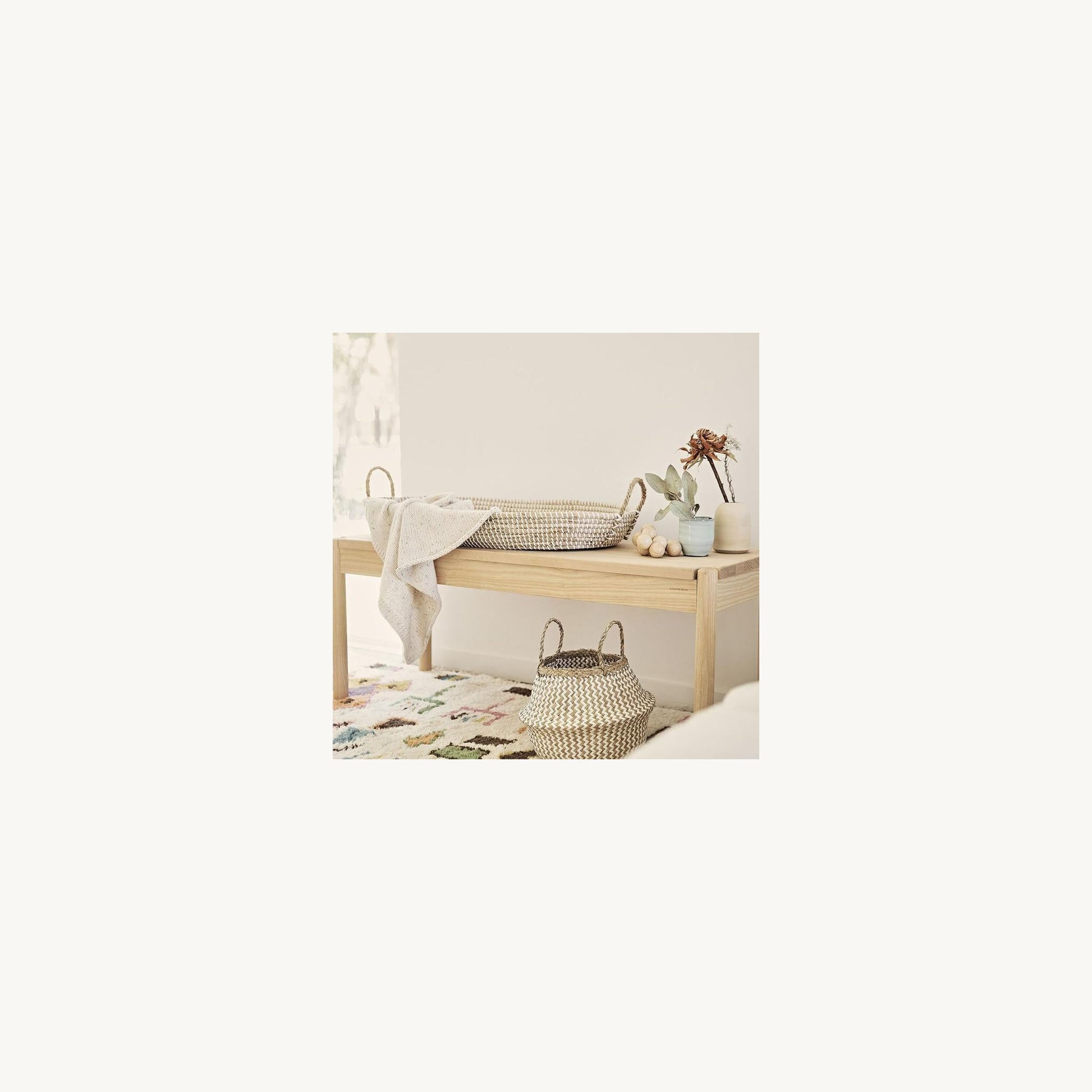 Olli Ella Reva Changing Basket | Aster & Ruby
