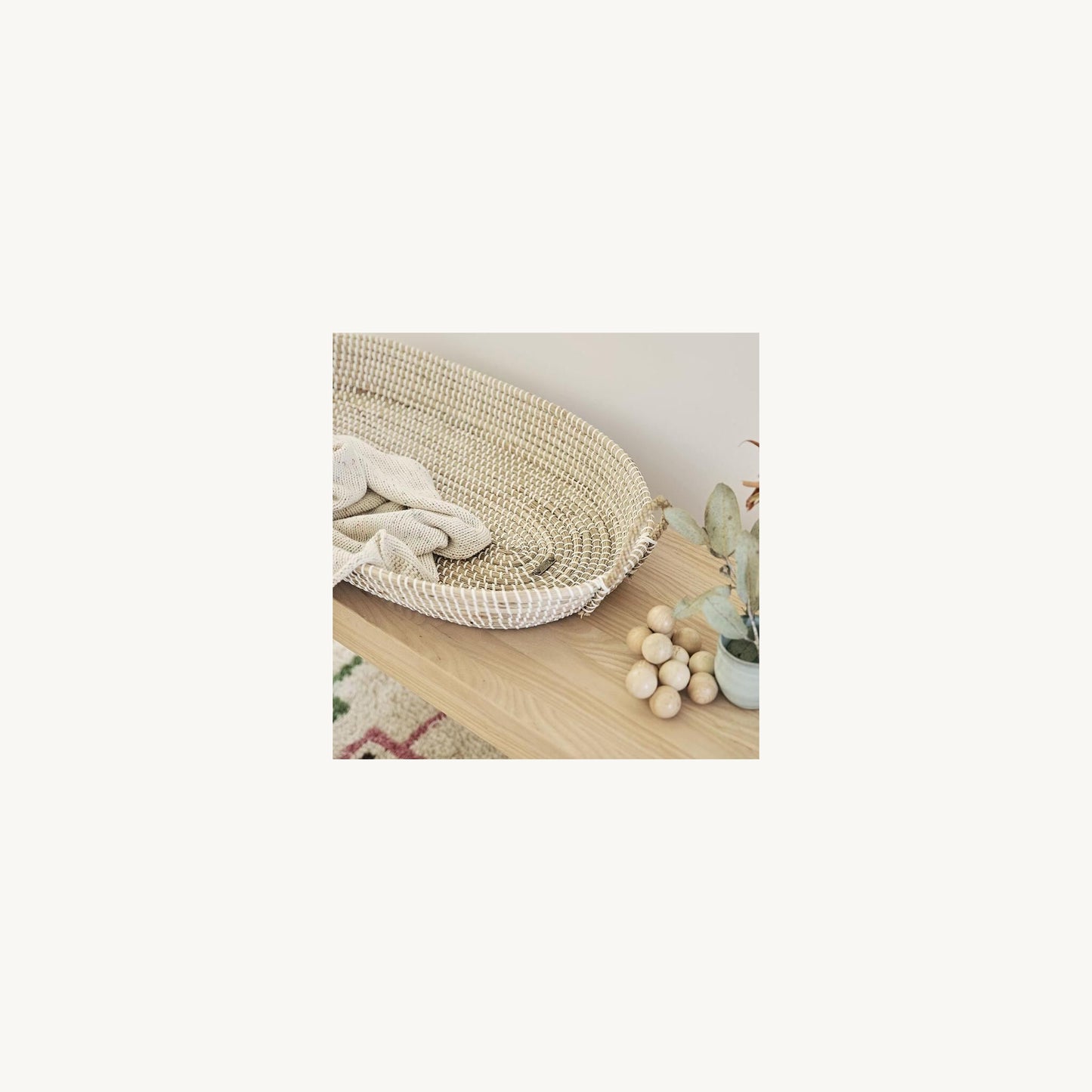 Olli Ella Reva Changing Basket | Aster & Ruby