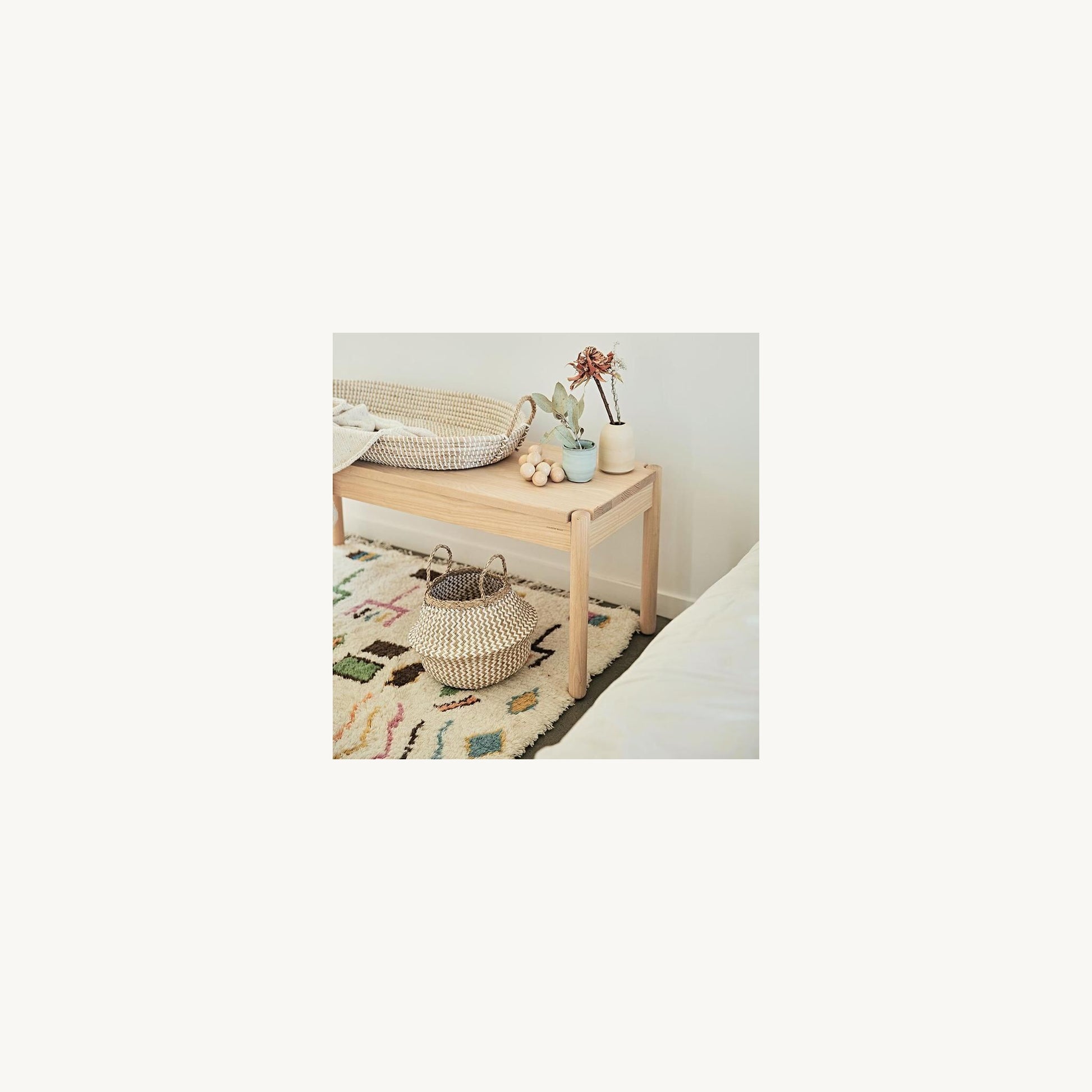 Olli Ella Reva Changing Basket | Aster & Ruby
