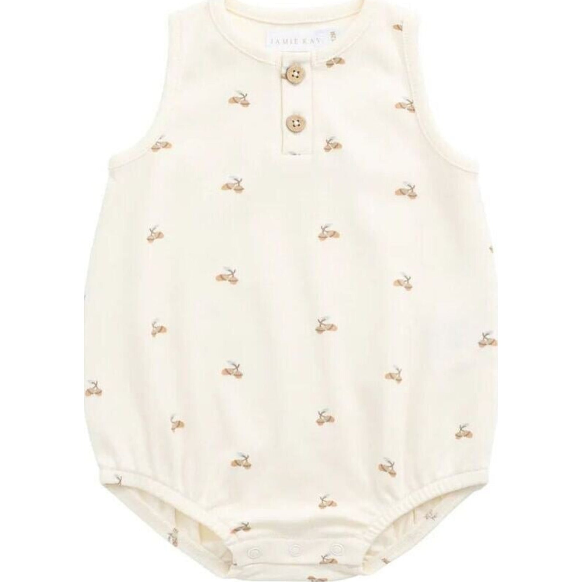 Jamie Kay Organic Cotton Archie Playsuit | Aster & Ruby