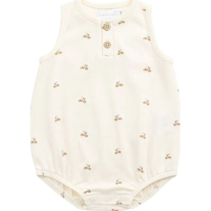 Jamie Kay Organic Cotton Archie Playsuit | Aster & Ruby