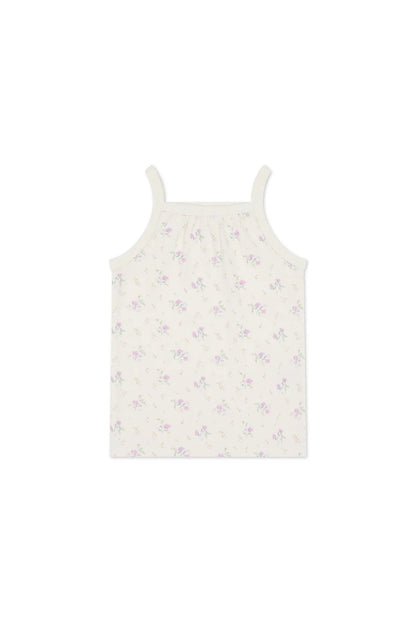 Organic Cotton Casey Top - Thelma Orchid - Aster & Ruby
