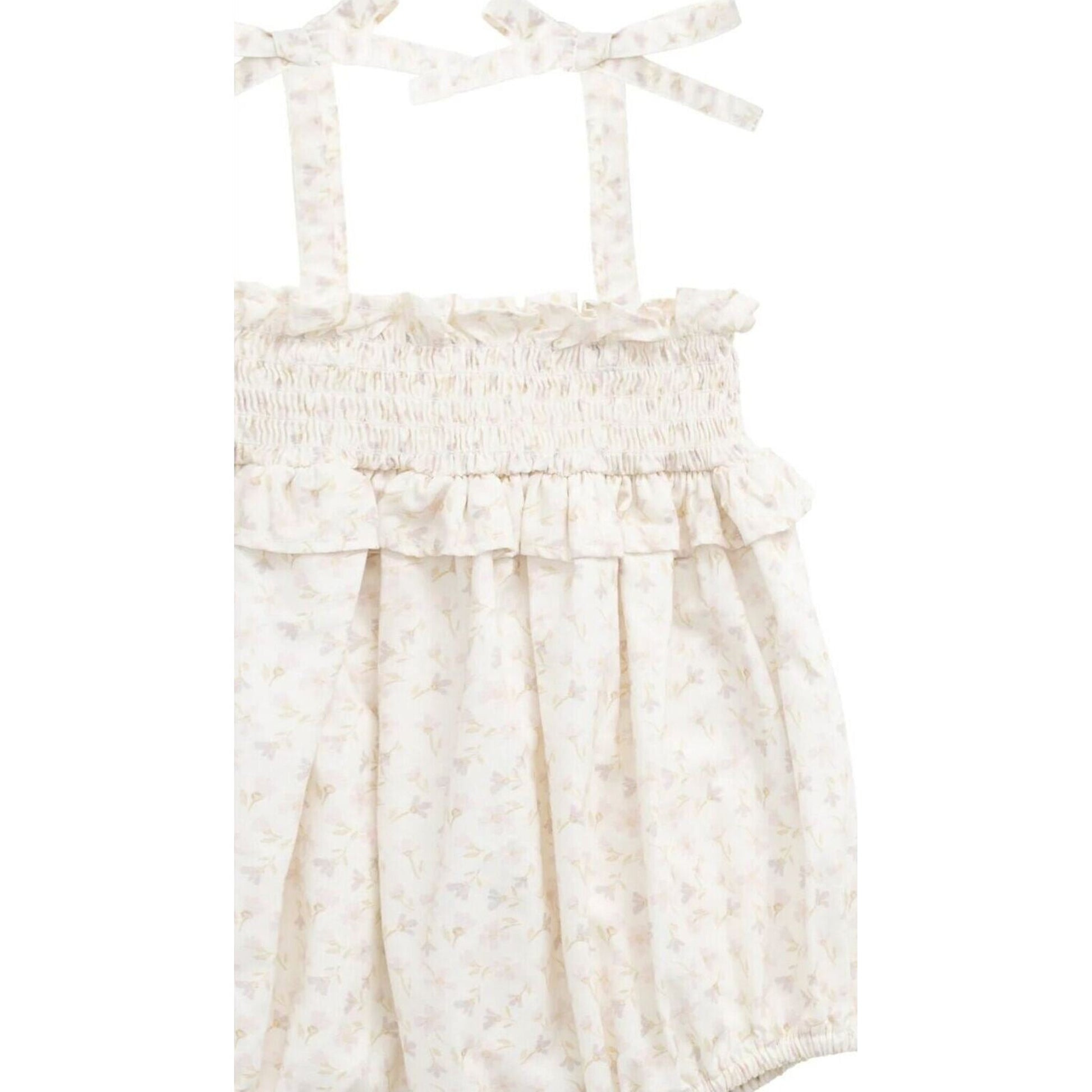 Jamie Kay Organic Cotton Cleo Playsuit Aries Mauve | Aster & Ruby