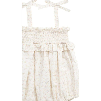 Jamie Kay Organic Cotton Cleo Playsuit Aries Mauve | Aster & Ruby