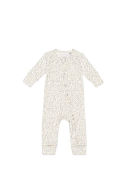 Organic Cotton Frankie Onepiece - Elodie Whisper White - Aster & Ruby