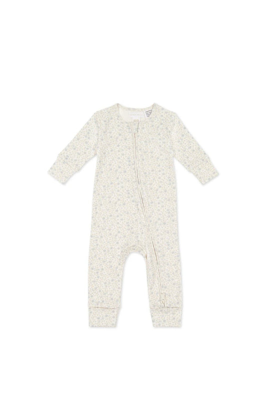 Organic Cotton Frankie Onepiece - Elodie Whisper White - Aster & Ruby