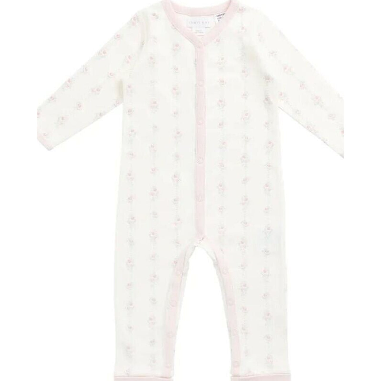 Jamie Kay Organic Cotton Jude Onepiece Rose Trail | Aster & Ruby