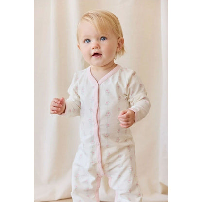 Jamie Kay Organic Cotton Jude Onepiece Rose Trail | Aster & Ruby