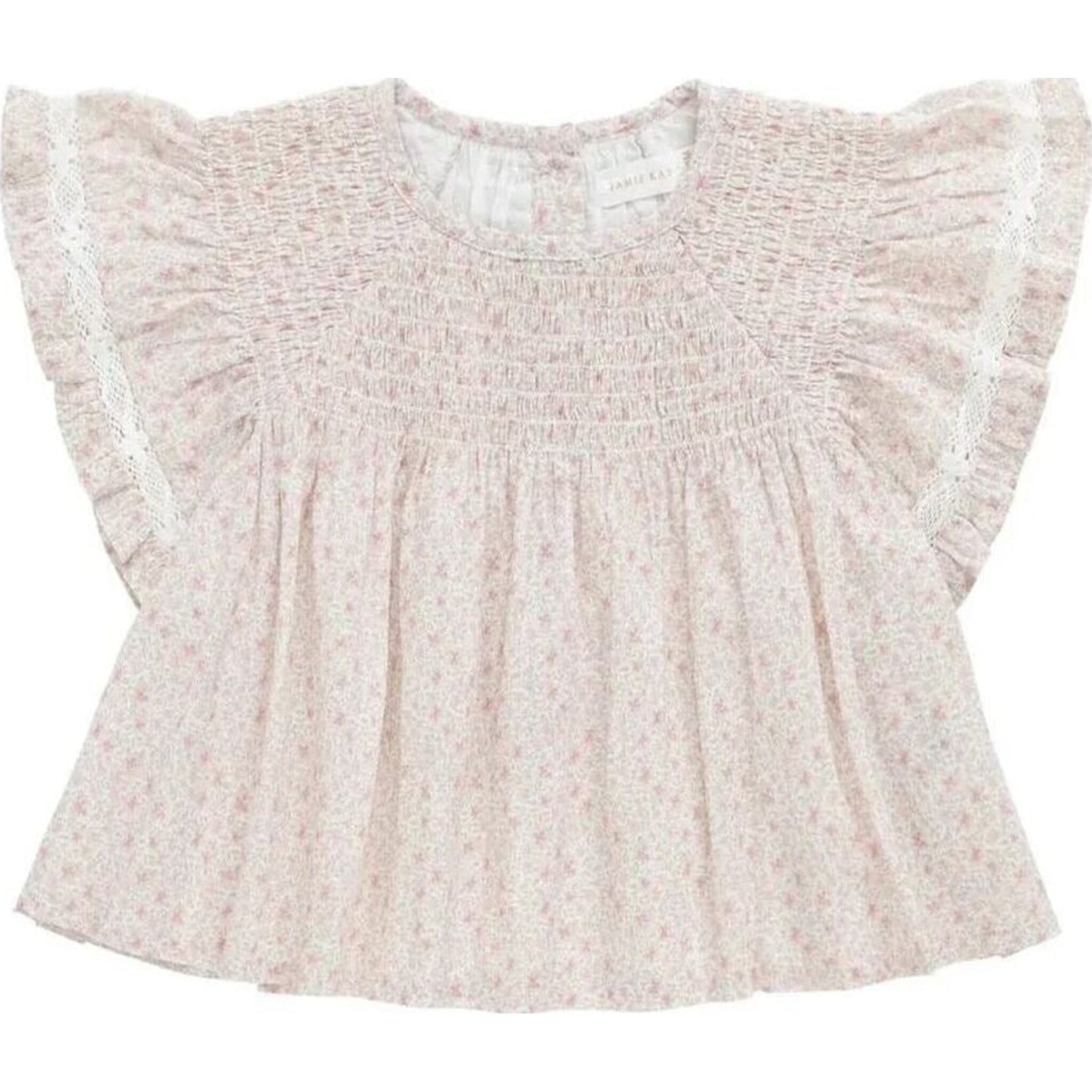 Jamie Kay Organic Cotton Malia Top Claudette Rose | Aster & Ruby