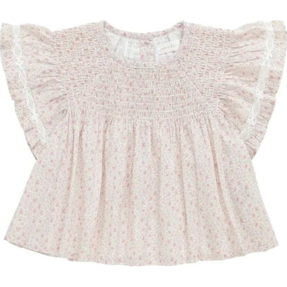 Jamie Kay Organic Cotton Malia Top Claudette Rose | Aster & Ruby