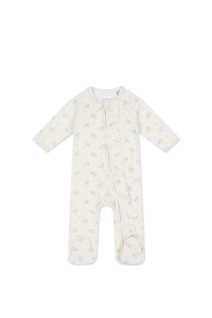 Organic Cotton Melanie Onepiece - Thelma Orchid - Aster & Ruby