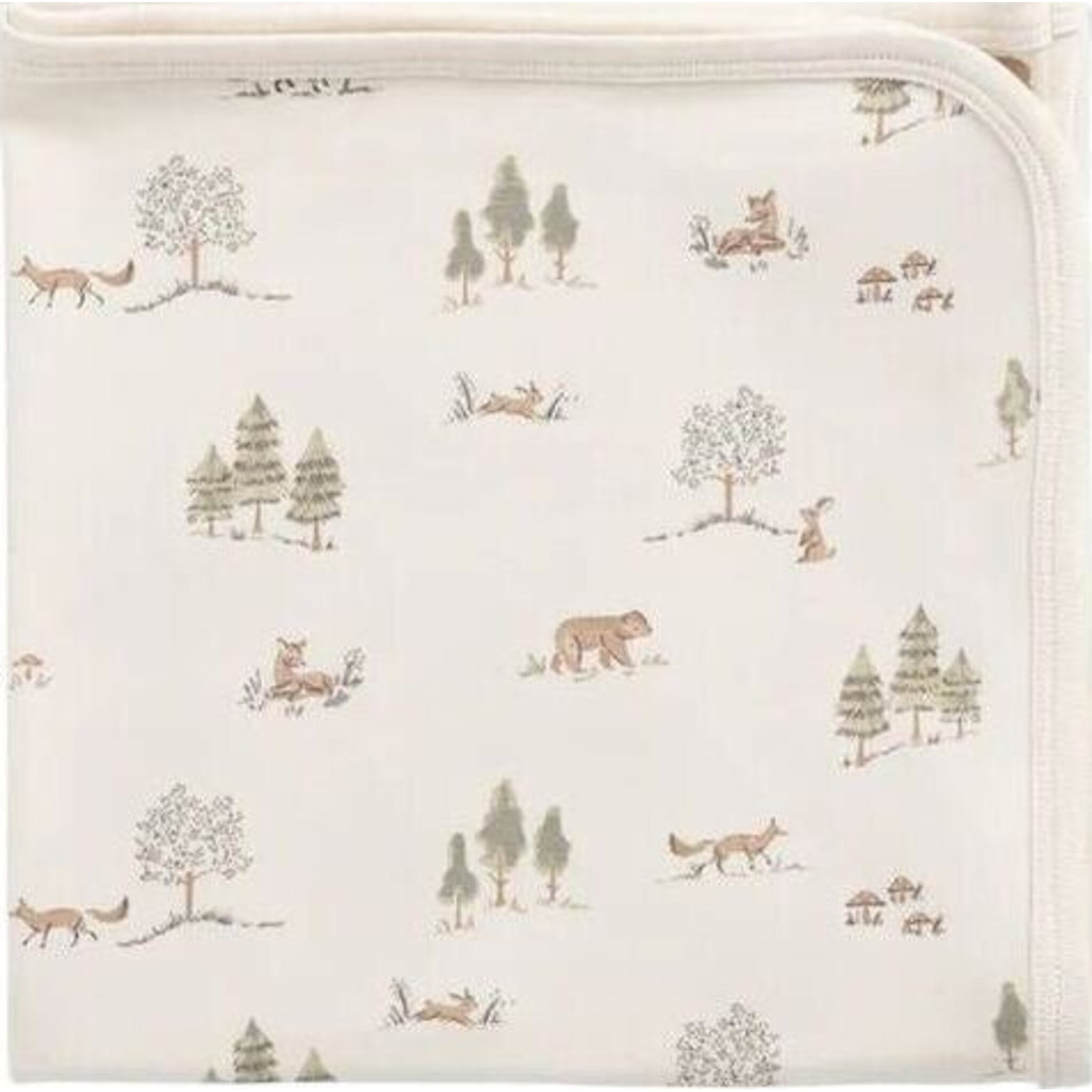 Jamie Kay Organic Cotton Murphy Wrap Pine Forest Friends | Aster & Ruby