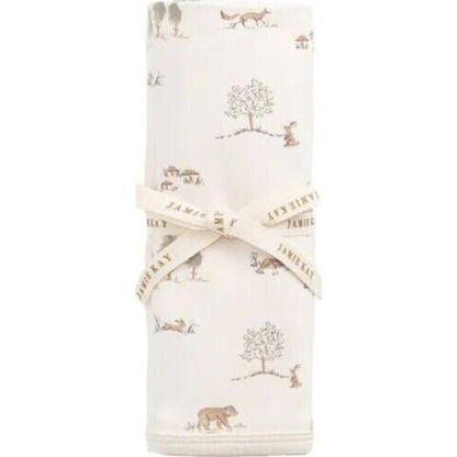 Jamie Kay Organic Cotton Murphy Wrap Pine Forest Friends | Aster & Ruby
