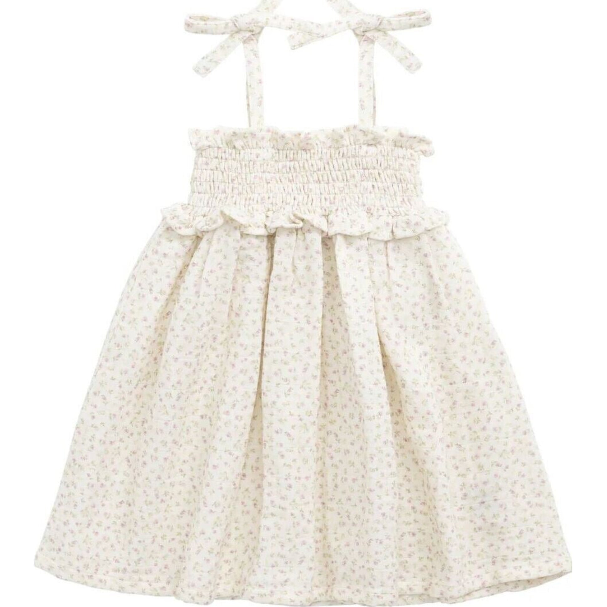 Jamie Kay Organic Cotton Muslin Cleo Dress Pippa Pink | Aster & Ruby