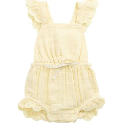 Jamie Kay Organic Cotton Muslin Luciana Playsuit | Aster & Ruby