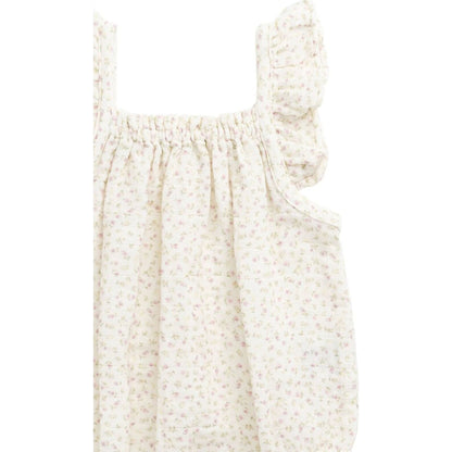 Jamie Kay Organic Cotton Muslin Tiana Playsuit Pippa Pink | Aster & Ruby