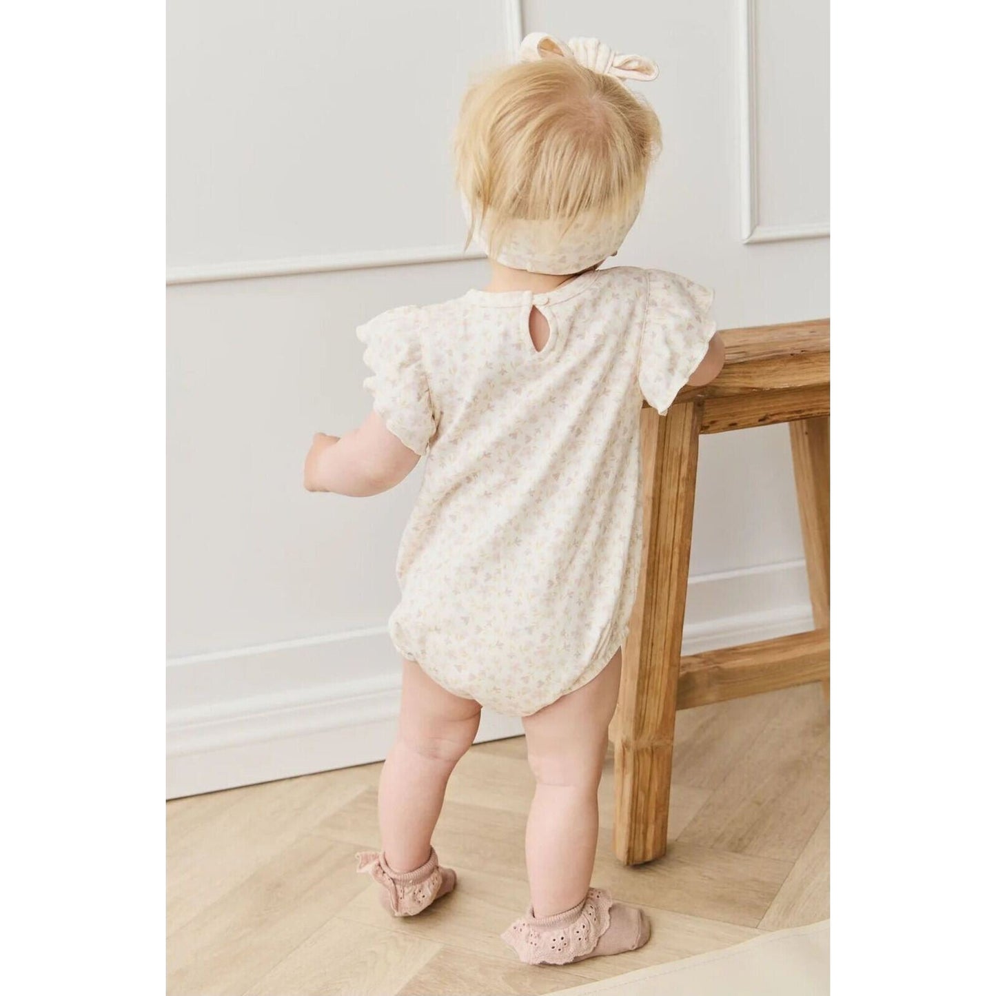 Jamie Kay Organic Cotton Sage Onepiece Aries Mauve | Aster & Ruby
