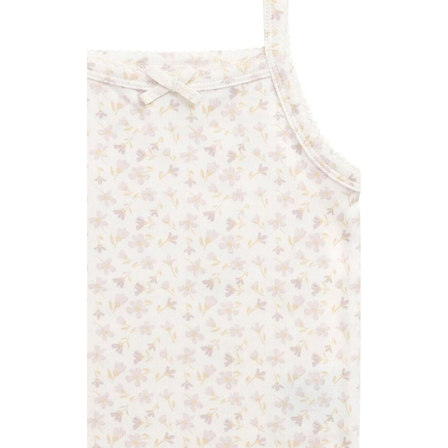 Jamie Kay Organic Cotton Singlet Aries Mauve | Aster & Ruby