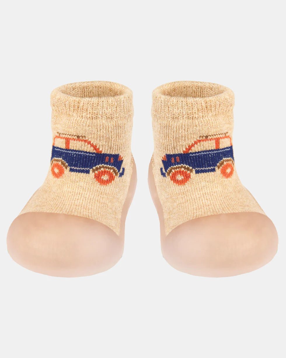 Organic Hybrid Walking Socks Dreamtime Footsteps High Country - Aster & Ruby