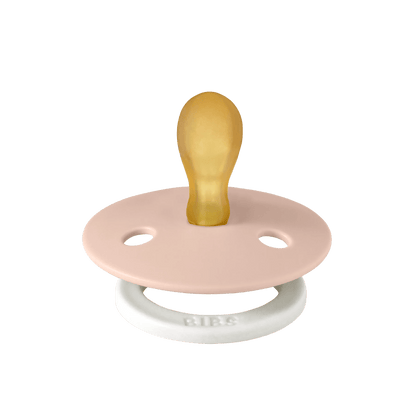 Pacifier Colour Symmetrical 2pk GLOW Blush/Vanilla - Aster & Ruby