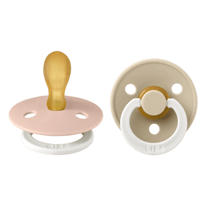 Pacifier Colour Symmetrical 2pk Ivory/Blush - Aster & Ruby