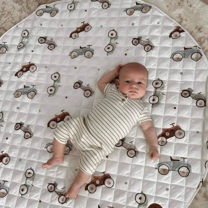 Cuddle Bug & Co Padded Waterproof Playmat Cars | Aster & Ruby