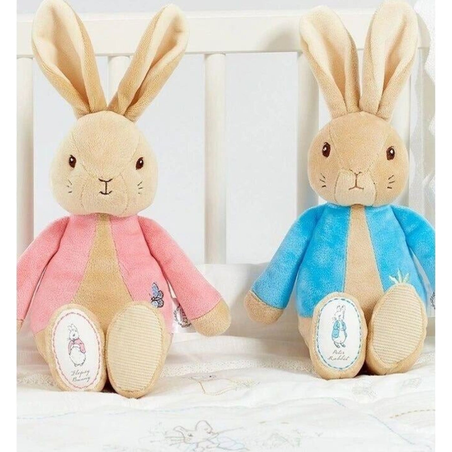 Beatrix Potter Peter Rabbit Bean Rattle Plush Toy | Aster & Ruby