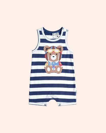 Pilot Huxbear Romper - Aster & Ruby