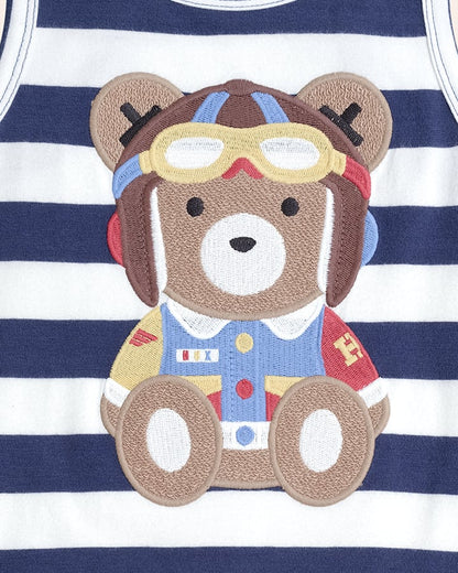 Pilot Huxbear Romper - Aster & Ruby