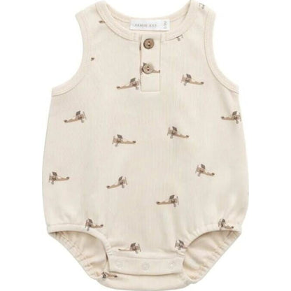 Jamie Kay Pima Cotton Archie Playsuit | Aster & Ruby