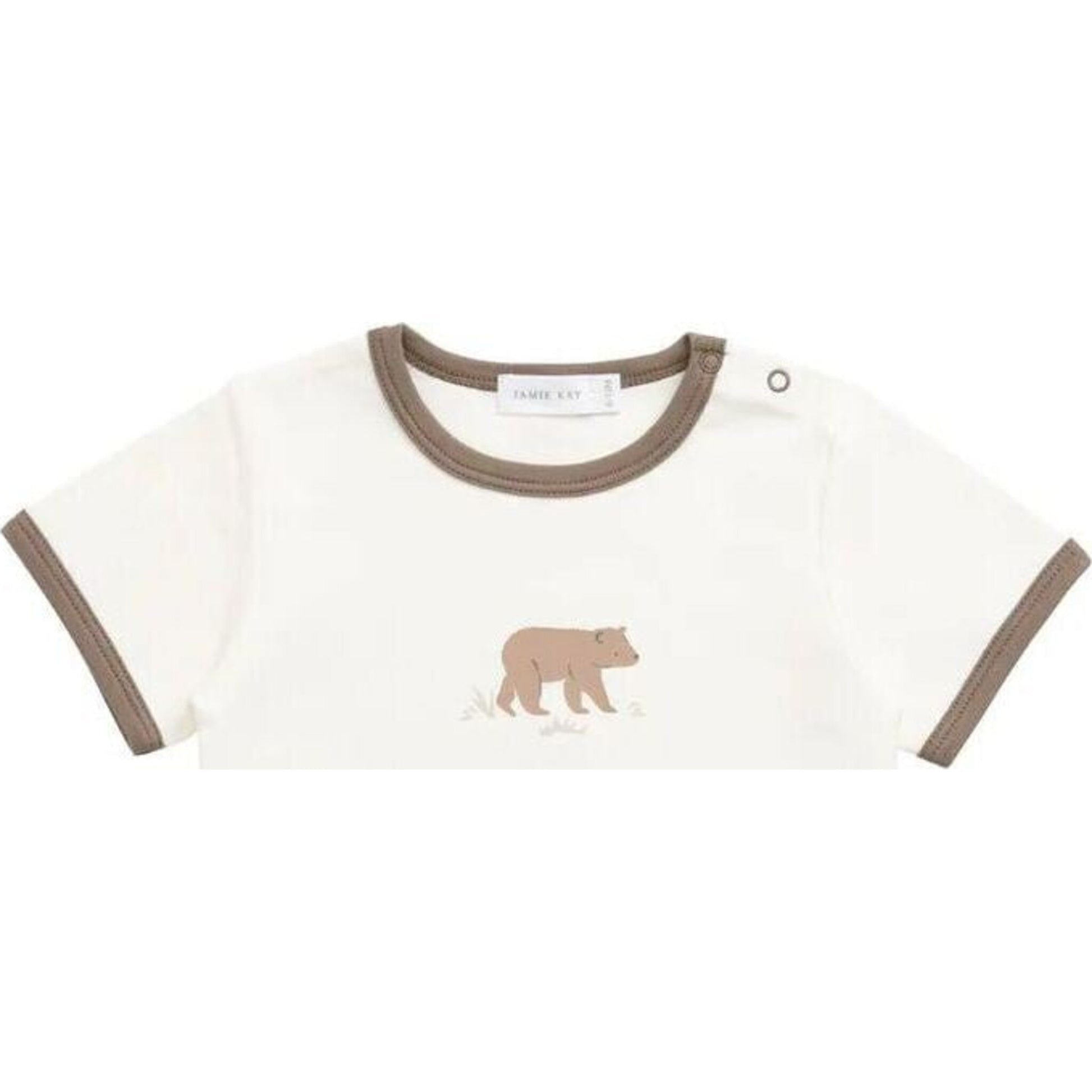 Jamie Kay Pima Cotton Erik Tee Buddy Bear Cloud | Aster & Ruby