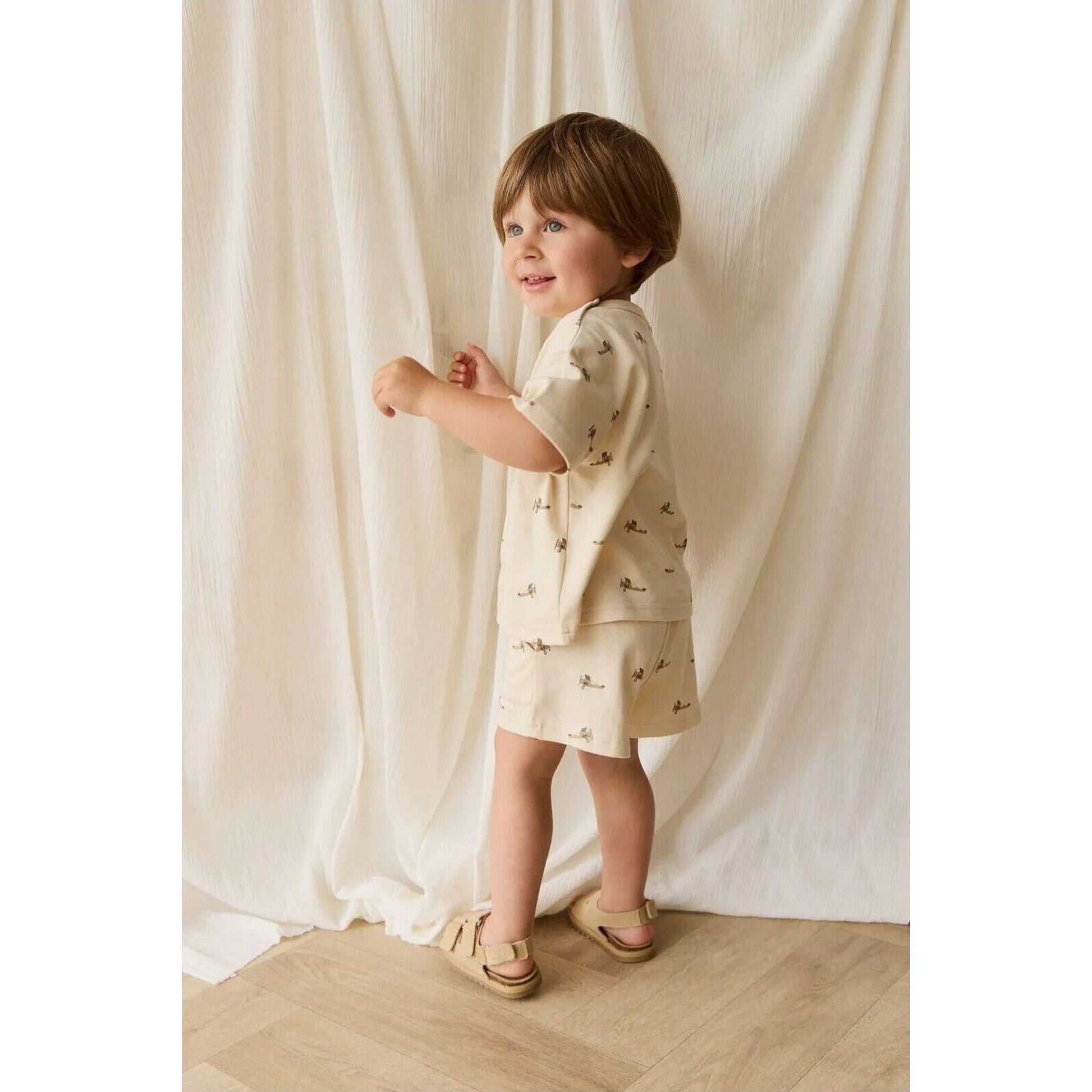 Pima Cotton Wesley Tee – children's product by Jamie Kay | Aster & Ruby