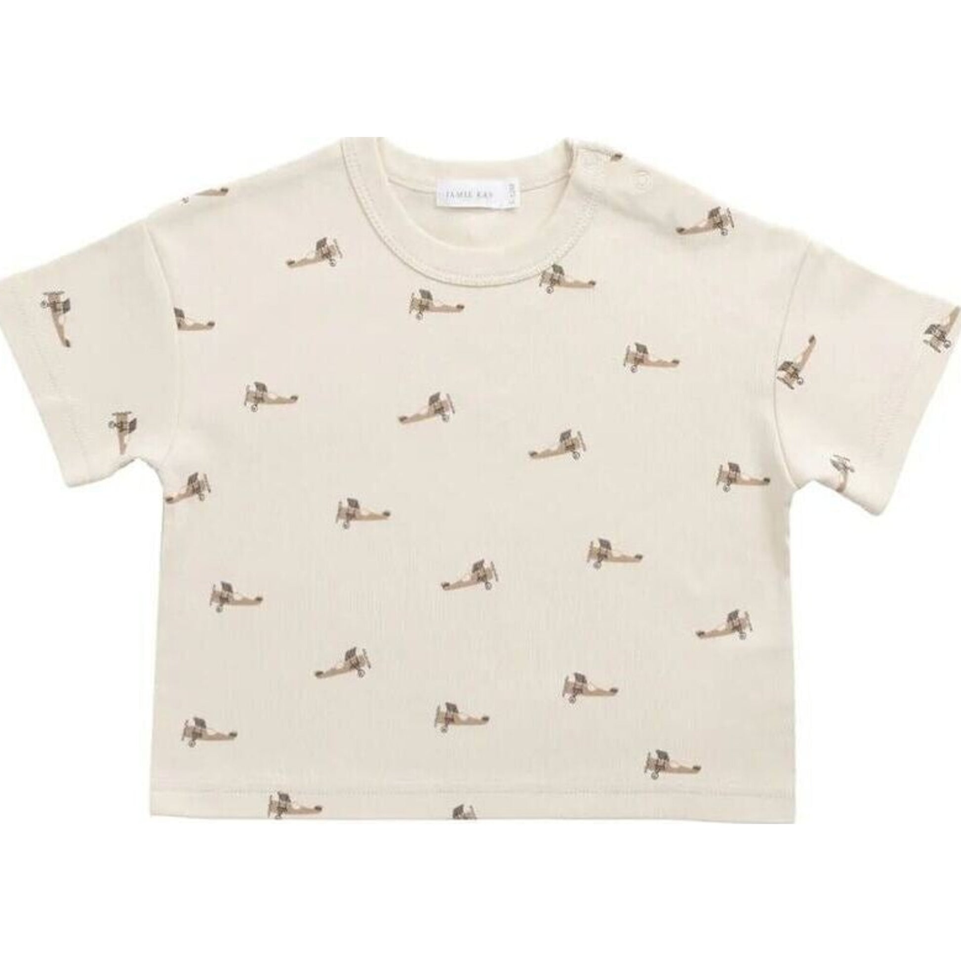 Pima Cotton Wesley Tee – children's product by Jamie Kay | Aster & Ruby