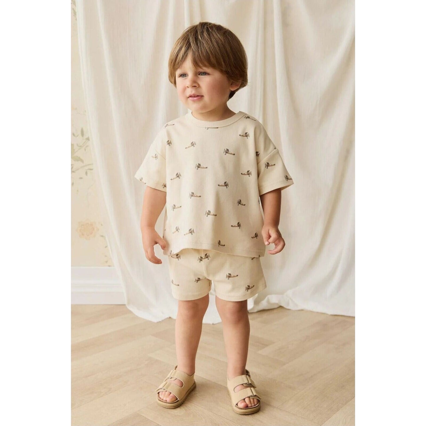Pima Cotton Wesley Tee – children's product by Jamie Kay | Aster & Ruby