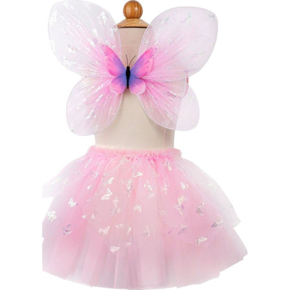 Great Pretenders Pink Flutter Butterfly Skirt & Wings | Aster & Ruby